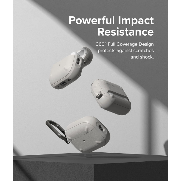 Rin gke Onyx Apple AirPods Pro 2.Nesil Klf -Warm Gray