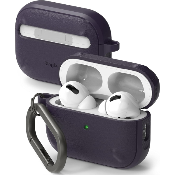Rin gke Onyx Apple AirPods Pro 2.Nesil Klf -Deep Purple