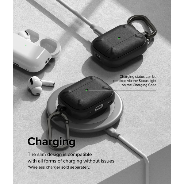 Rin gke Onyx Apple AirPods Pro 2.Nesil Klf -Black