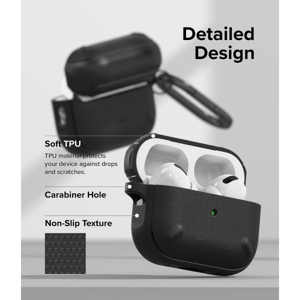 Rin gke Onyx Apple AirPods Pro 2.Nesil Klf -Black