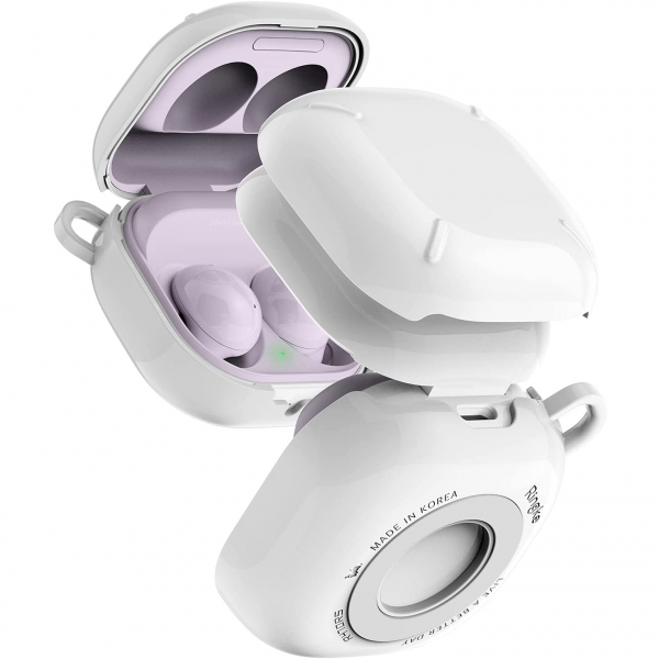 Ringke Slim-X Serisi Samsung Galaxy Buds Live Klf -Glossy White