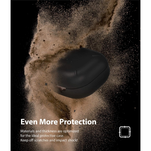 Rin gke Slim-X Samsung Galaxy Buds Live Klf -Matte Black