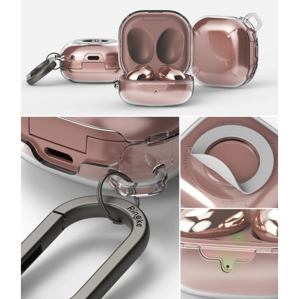 Rin gke Slim-X Samsung Galaxy Buds Live Klf -Clear 