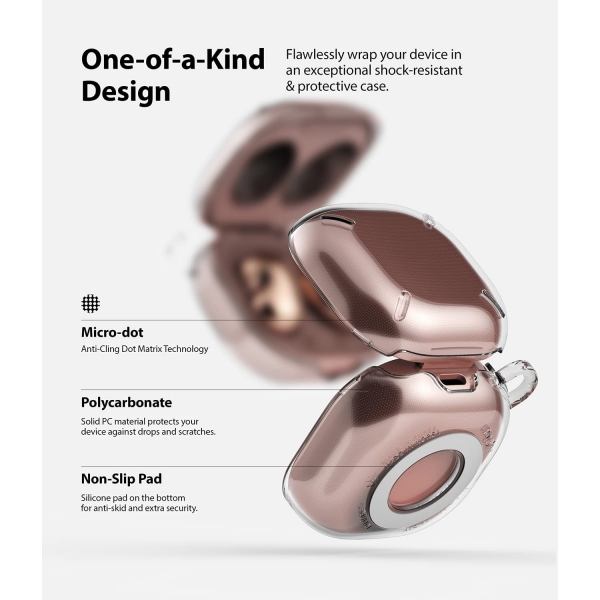 Rin gke Slim-X Samsung Galaxy Buds Live Klf -Clear 