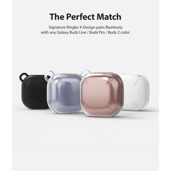 Rin gke Slim-X Samsung Galaxy Buds Live Klf -Clear 