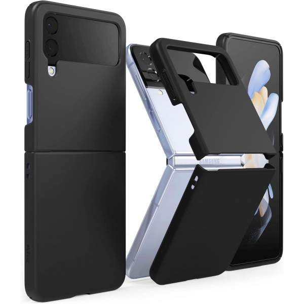 Rin gke Slim Galaxy Z Flip 4 5G Klf -Black