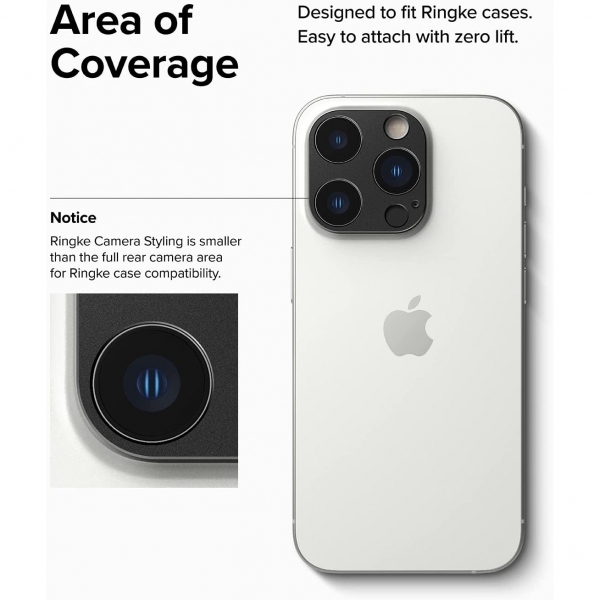 Rin gke iPhone 14 Pro Max Kamera Cam Koruyucu
