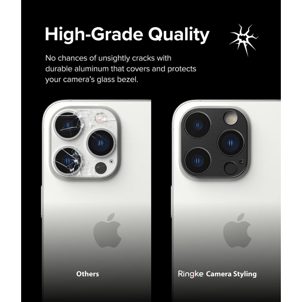 Rin gke iPhone 14 Pro Max Kamera Cam Koruyucu