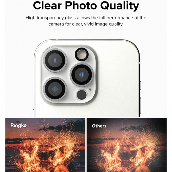 Rin gke iPhone 14 Pro Max Kamera Cam Koruyucu(3 adet)