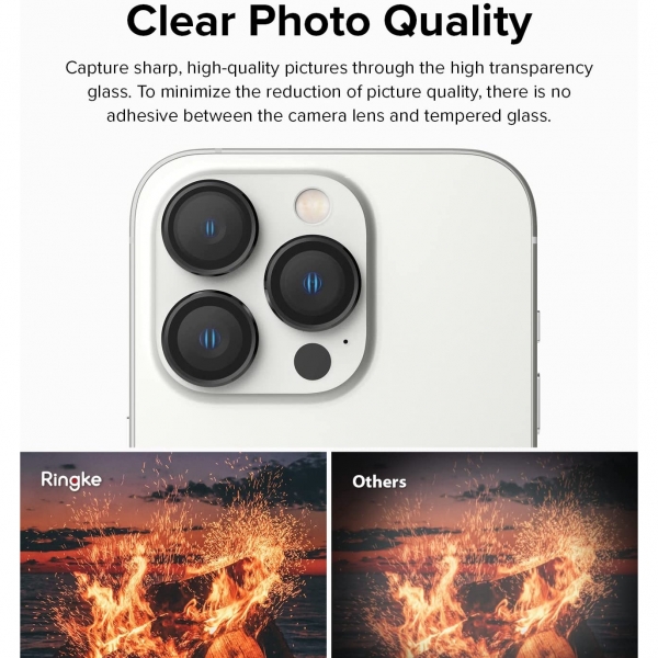 Rin gke iPhone 14 Pro Max Kamera Lens Koruyucu
