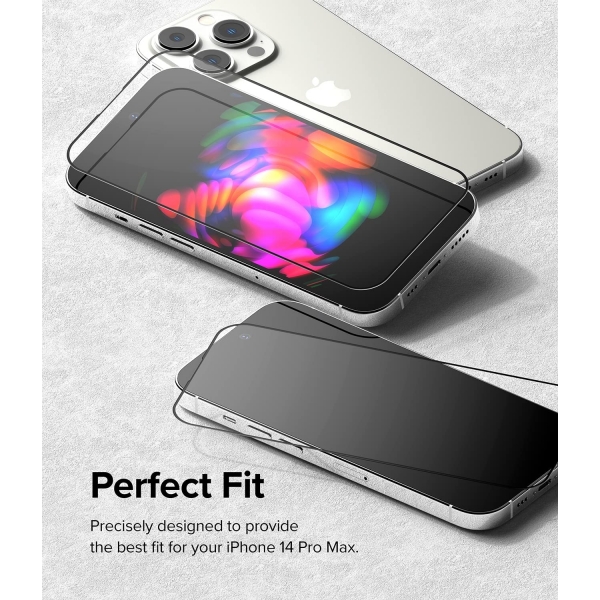 Rin gke iPhone 14 Pro Max Temperli Cam Ekran Koruyucu