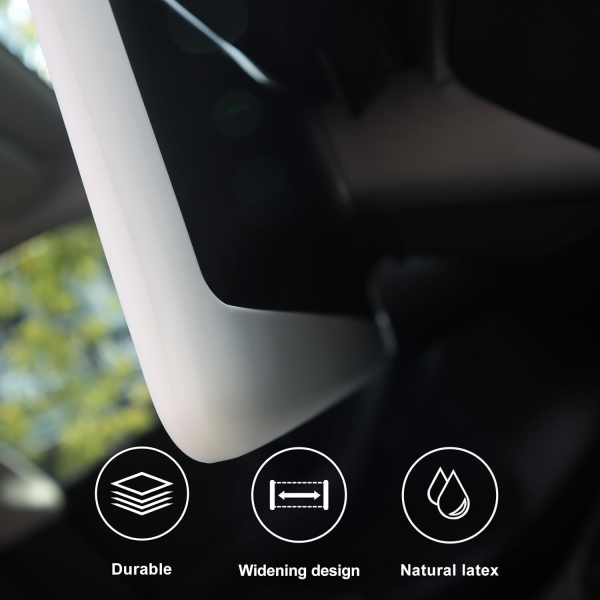Rislobx Tesla Model 3/Y Silikon Ekran erevesi-White