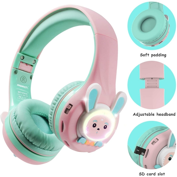 Riwbox RB-7S ocuk in Kulak st Kulaklk-Pink Green