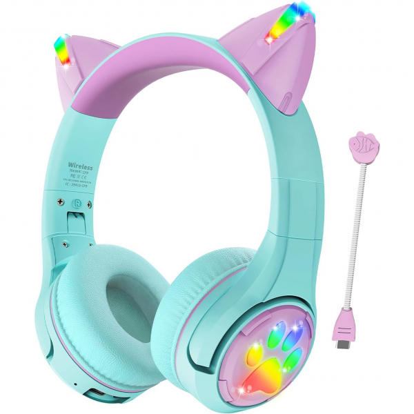 Riwbox CF9 ocuk in Bluetooth Kulaklk-Green