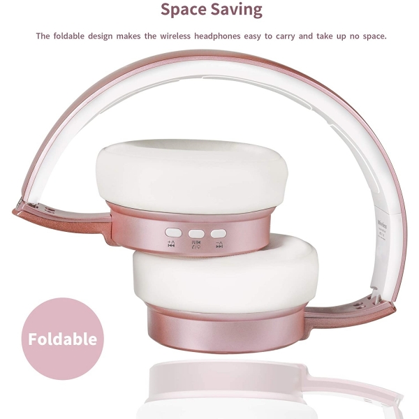 Riwbox XBT-90 Bluetooth Kulak st Kulaklk-Rose Gold