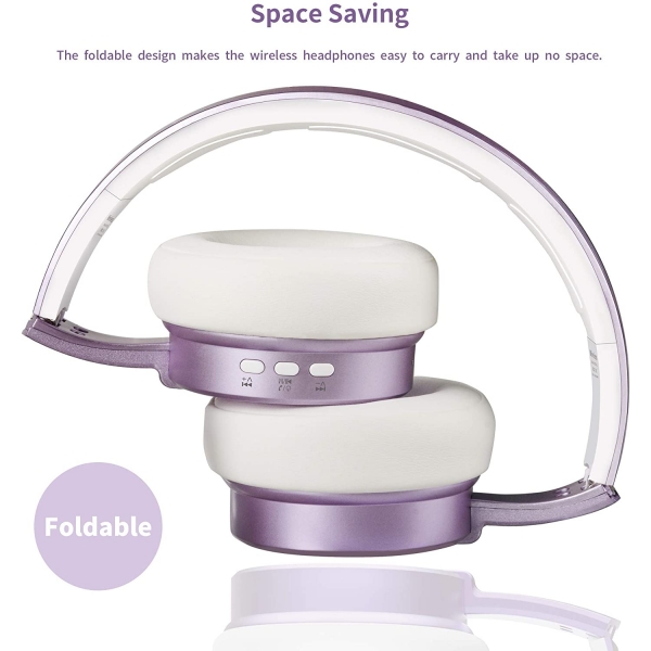 Riwbox XBT-90 Bluetooth Kulak st Kulaklk-Purple