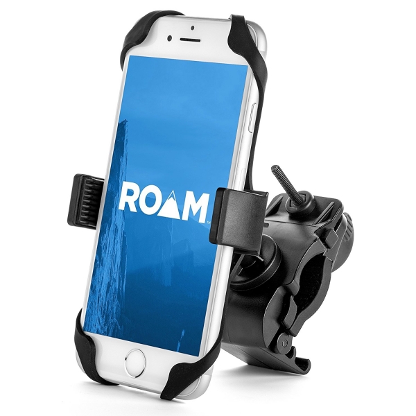 Roam Universal Bisiklet ve Motorsiklet iin Telefon Tutucu-Jet Black