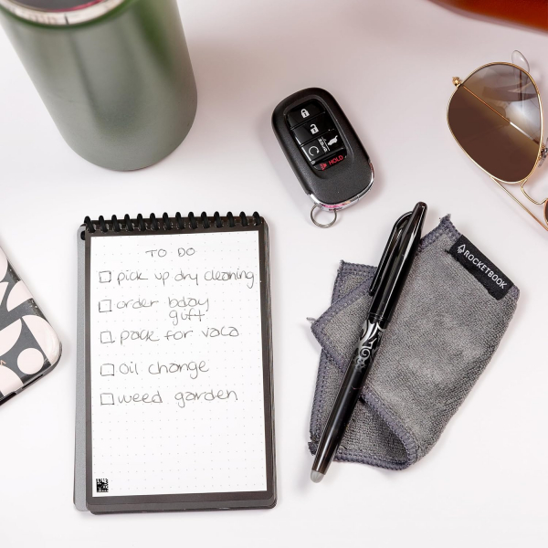 Rocketbook Tekrar Kullanlabilir Akll Not Defteri-Navy Blue