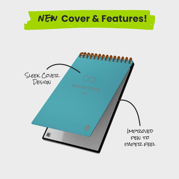 Rocketbook Tekrar Kullanlabilir Akll Not Defteri-Teal