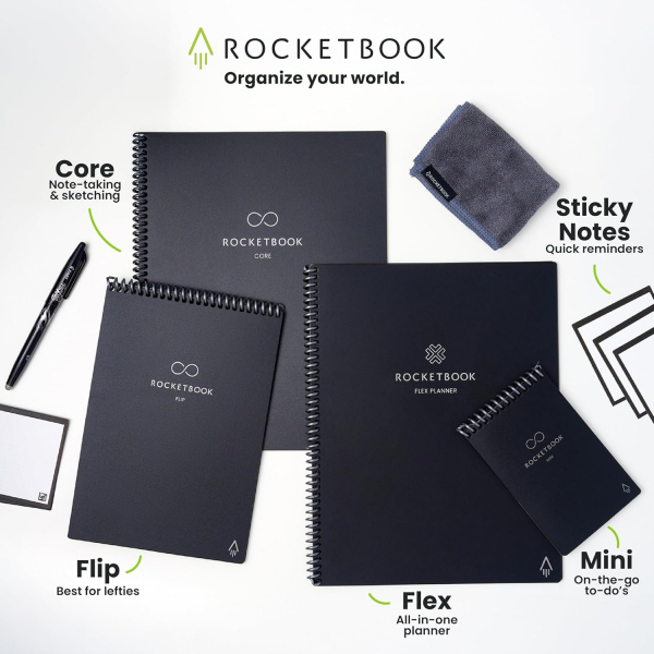 Rocketbook Core Ak�ll� Spiral Defter (Executive)-Teal