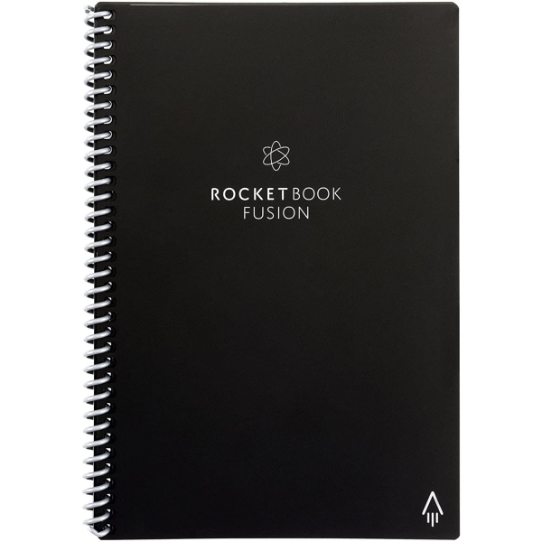 Rocketbook Everlast Fusion Tekrar Kullanlabilir Defter (Executive)-Black