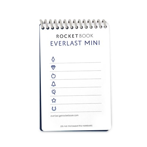 Rocketbook Everlast Mini Tekrar Kullanlabilir Defter-Midnight Blue