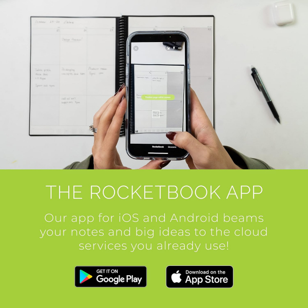 Rocketbook Fusion Plus Ak�ll� Defter(Letter)-Infinity Black