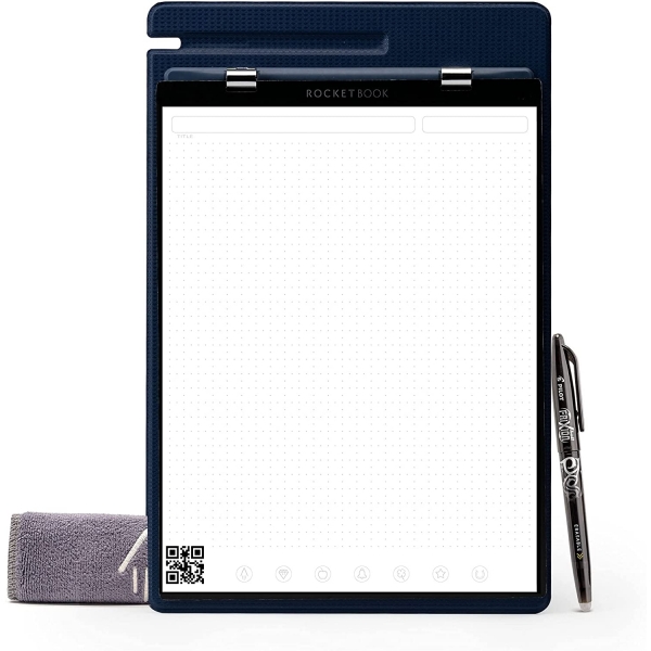 Rocketbook Tekrar Kullanlabilir Orbit Pad (Letter)-Navy