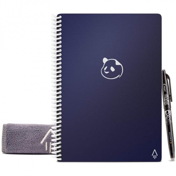 Rocketbook Panda Akll Tekrar Kullanlabilir Ajanda (Letter)-Navy