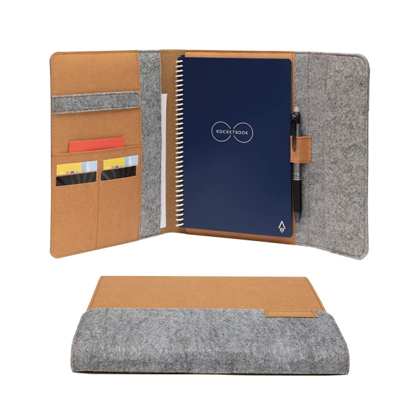 Rocketbook Akll Defter Folio (Executive Size)-Mars Sand Tan