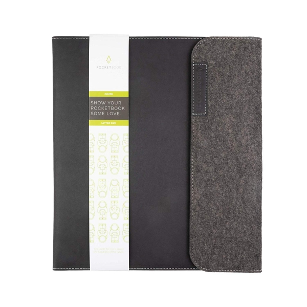 Rocketbook Akll Defter Folio (Letter Size)-Dark Matter Black