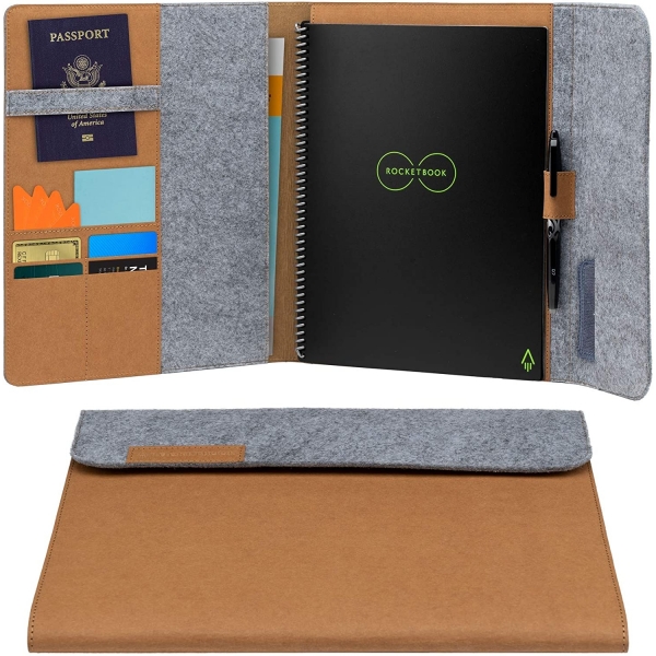 Rocketbook Smart Notebook Folio Klf -Mars Sand Tan