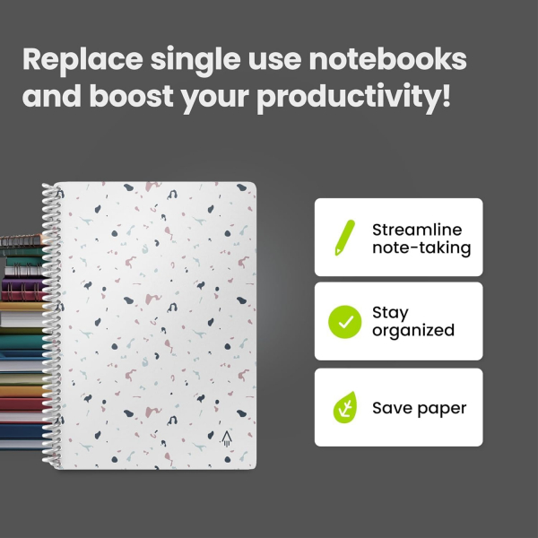 Rocketbook Tekrar Kullan�labilir Telli Defter (Executive)-Day Dream