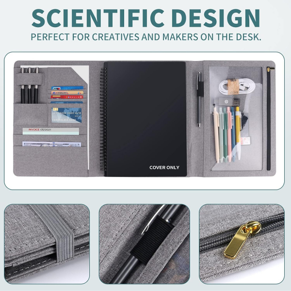 Rocketbook �� Katl� Koruyucu K�l�f (Large)-Gray