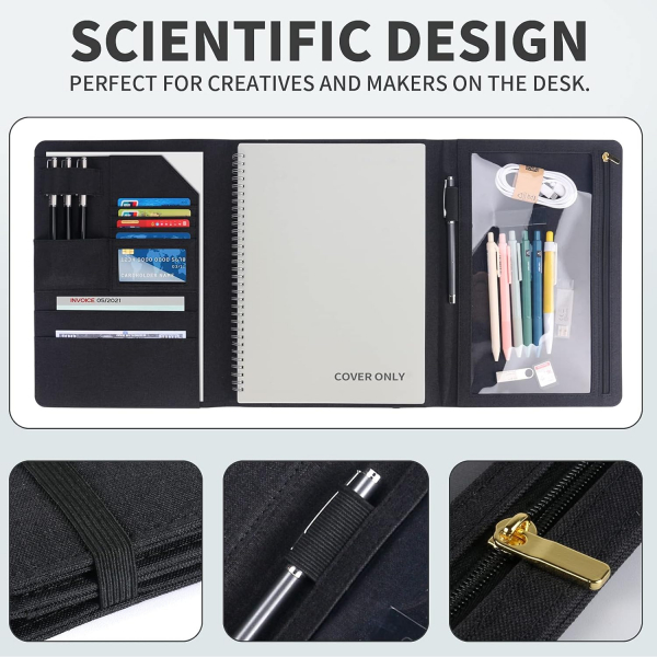Rocketbook �� Katl� Koruyucu K�l�f (Large)-Black
