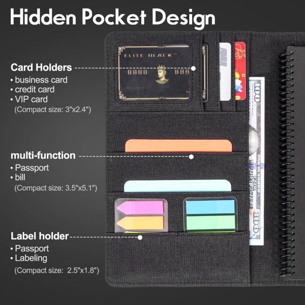 Rocketbook �� Katl� Koruyucu K�l�f (Small)-Black