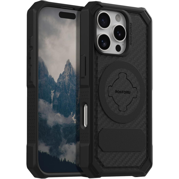 Rokform Apple iPhone 16 Pro Rugged Klf -Black