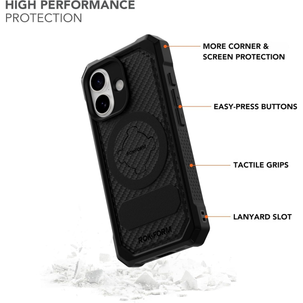 Rokform Apple iPhone 17 Rugged Klf-Black
