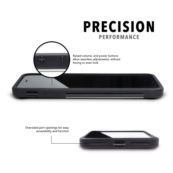 Rokform Apple iPhone 7 Plus Crystal Serisi Klf-Black