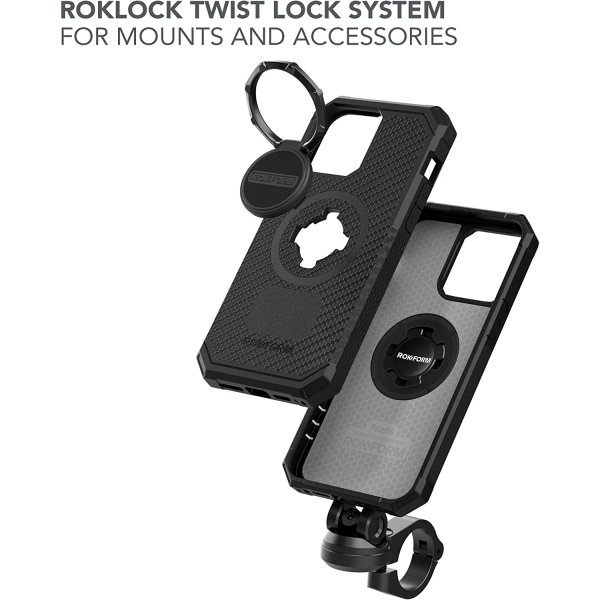 Rokform Rugged Serisi iPhone 14 Pro Max Manyetik Klf (MIL-STD-810G)