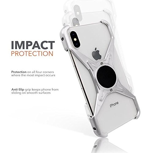 Rokform iPhone X Predator Manyetik Klf-Silver