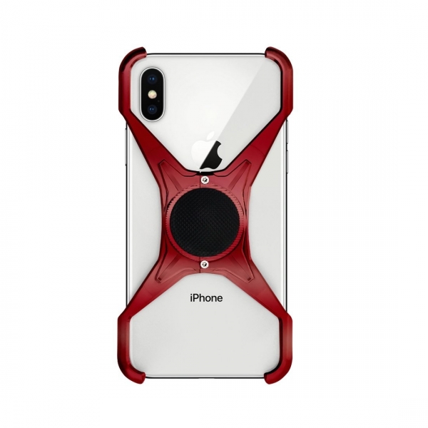Rokform iPhone X Predator Manyetik Klf-Red