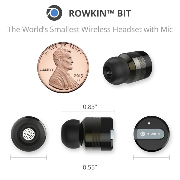 Rowkin Bit Charge Stereo True arjl Kablosuz Kulak i Kulaklk-Space Grey