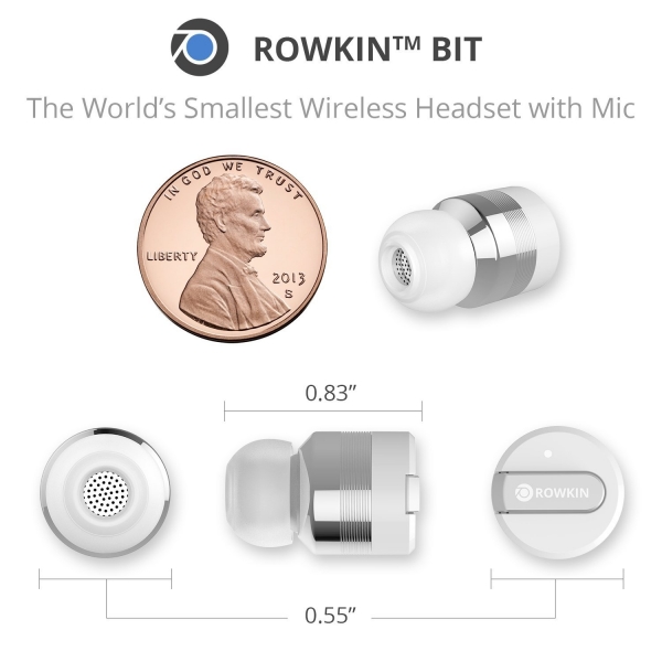 Rowkin Bit Charge Stereo True arjl Kablosuz Kulak i Kulaklk-Silver