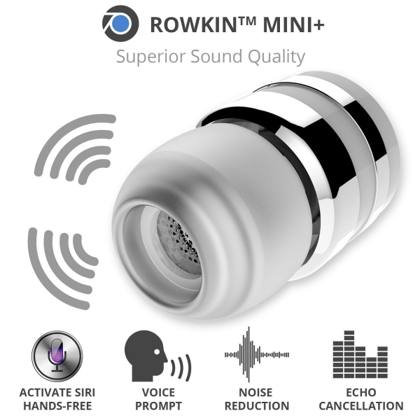 Rowkin Mini Plus True arjl Kablosuz Kulak i Kulaklk-Silver