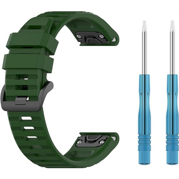 RuenTech Silikon Garmin Fenix 7 Kay-Green 