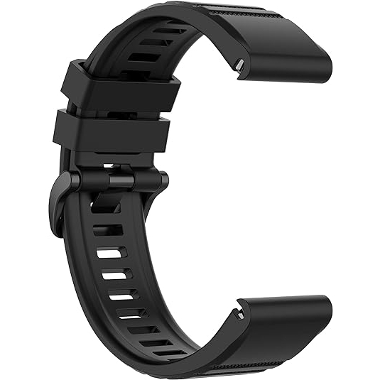 RuenTech Silikon Garmin Fenix 7 Kay-Black