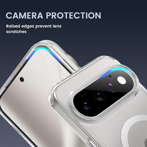 Ruky Google Pixel 11 / 11 Pro Gizlilik Caml� K�l�f-Clear
