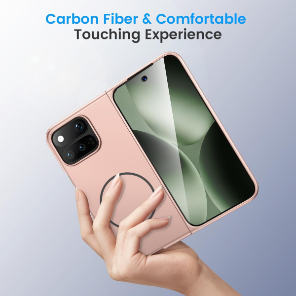 Ruky Google Pixel 11 Pro Fold Uyumlu Manyetik K�l�f-Gold
