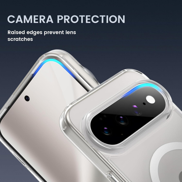 Ruky Google Pixel 11 Pro XL Gizlilik Caml� K�l�f-Clear